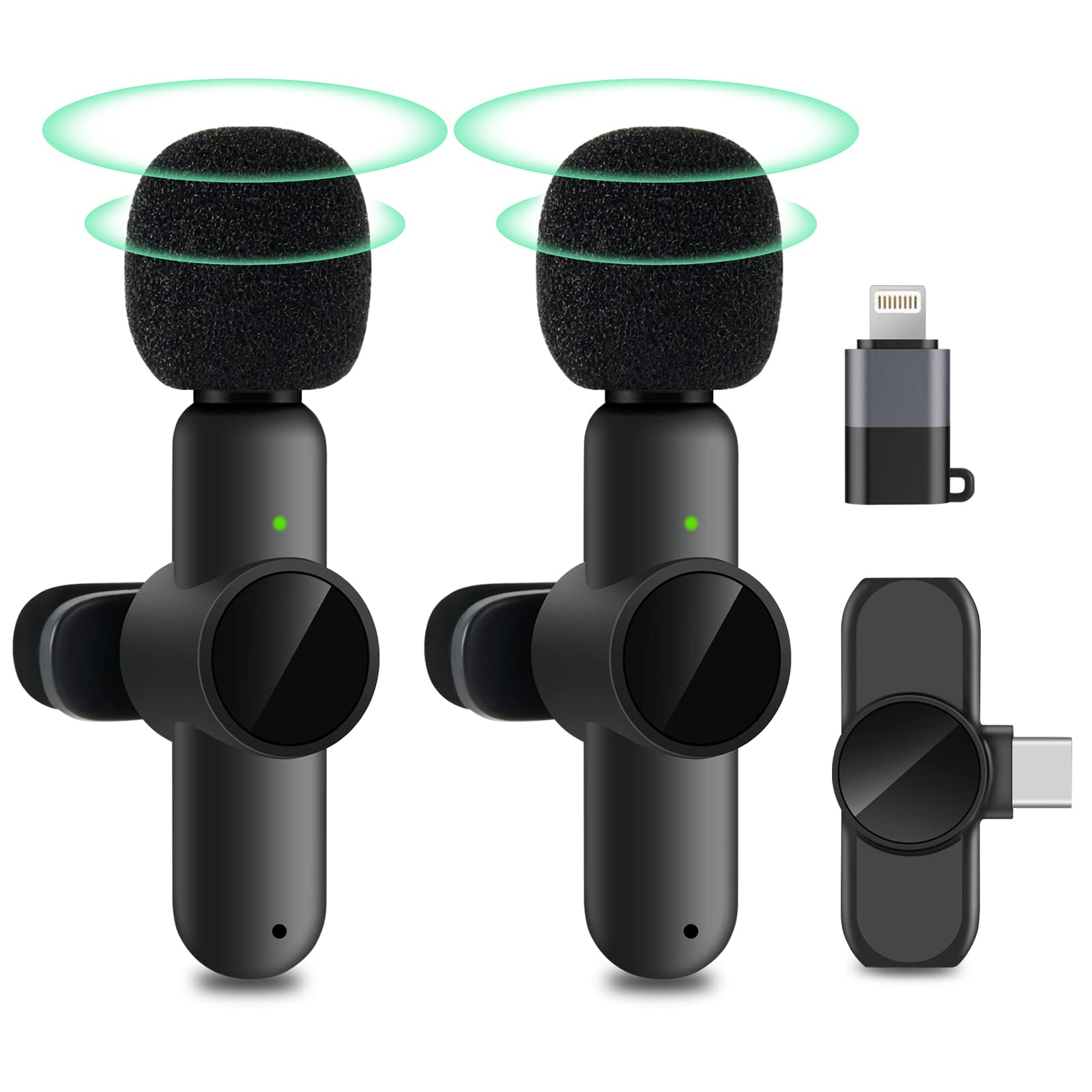 Amazon.co.jp: ピンマイク ワイヤレス 二人用 MAIASUASA